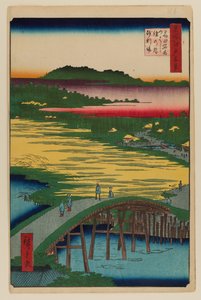 Puente Sugatami, Puente Omokage y Jariba en Takata