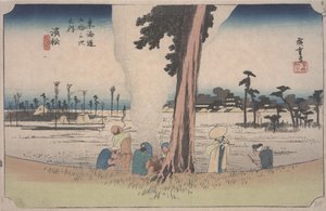 Escena de invierno de Ando or Utagawa Hiroshige