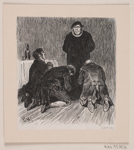 Ilustración para "El carbonero" de André Bork