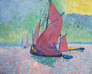 Las velas rojas de Andre Derain