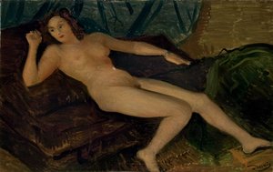 Desnudo recostado