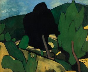 Paisaje en Cassis de Andre Derain