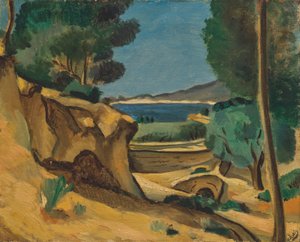 Paisaje alrededor de La Ciotat de Andre Derain