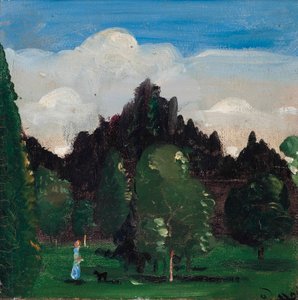 Paisaje de Île-de-France de Andre Derain