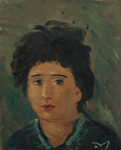 Retrato de mujer de Andre Derain