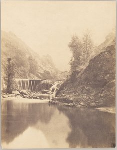 Paisaje con cascada de André Giroux
