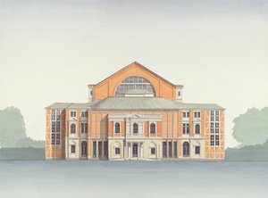 Festspielhaus, Bayreuth, Alemania de Andras Kaldor