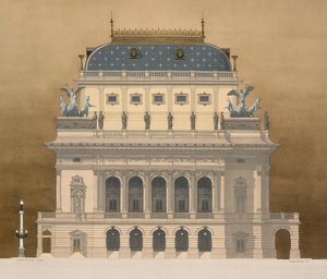 Teatro Nacional, Praga, República Checa de Andras Kaldor