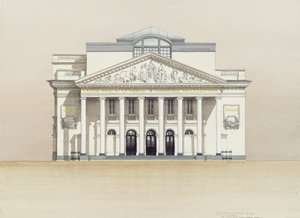 Teatre Royal de la Monnaie, Bruselas, Bélgica de Andras Kaldor