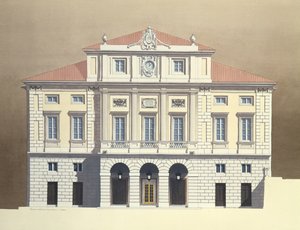 Teatro Nacional de San Carlos, Lisboa, Portugal de Andras Kaldor