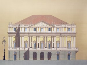 Teatro alla Scala, Milán, Italia de Andras Kaldor