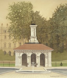 The Fountain, Jardines de Kensington, Londres de Andras Kaldor
