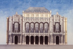 Sala de conciertos Vigado, Budapest, Hungría de Andras Kaldor
