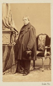 Jean-Auguste-Dominique Ingres, ca 1860 de Andre Adolphe Eugene Disderi