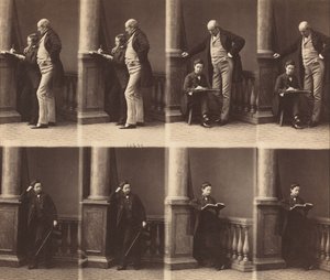 Monsieur Jadin y su hijo, c. 1860
