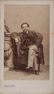 Retrato de Arthur Kalkbrenner 1828-1869, 1869 de Andre Adolphe Eugene Disderi