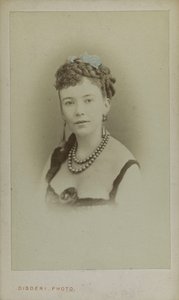 Retrato de Cora Pearl 1836-1886