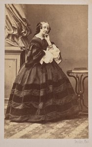 Retrato de la bailarina Marie Taglioni 1804-1884, 1862