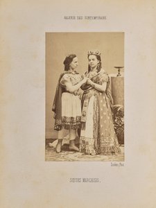 Hermanas Marchisio de Andre Adolphe Eugene Disderi