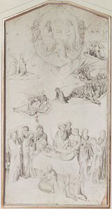 El funeral de la Virgen de Andre Beauneveu
