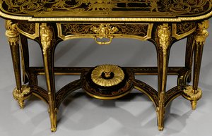 Una de un par de mesas de consola de Luis XIV, c.1710 de Andre Charles (attr. to) Boulle