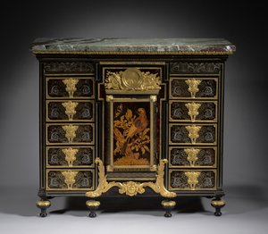 Gabinete de ébano, c.1690