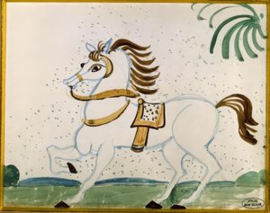 Caballo con brida de Andre Derain