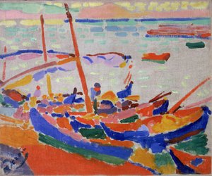 Barcos de pesca en Collioure (Pirineos Orientales, Francia) (Barco de pesca, Collioure)