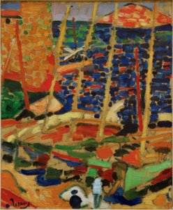 El puerto de Collioure de Andre Derain