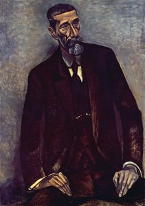 Retrato de Francesco Iturrino (1864-1924), artista de Andre Derain