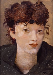 Retrato de Madame Isabel Delmer -Isabel Rawsthorne de Andre Derain