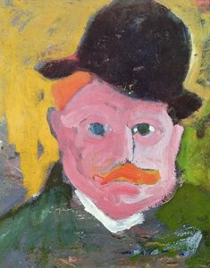 Retrato de Maurice de Vlaminck (1876-1958) 1905 (óleo sobre lienzo)
