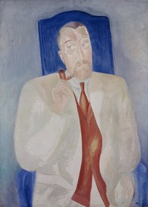 Retrato de Paul Poiret (1879-1944) Diseñador de vestuario francés de Andre Derain
