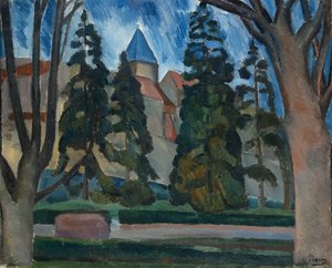 Paisaje de canteras en el Sena de Andre Derain