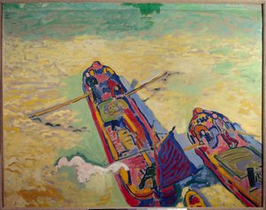 Las dos gabarras de Andre Derain