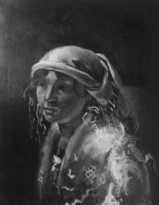 Mujer con turbante de Andre Derain