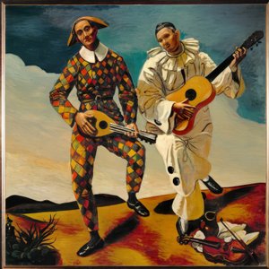 Dos payasos de Andre Derain