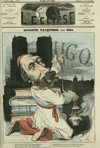 Auguste Vacquerie (1819-1895), poeta, dramaturgo y periodista francés. Portada en “L