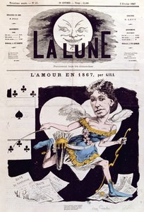 Caricatura de Cora Pearl (1842-c.1886) de 