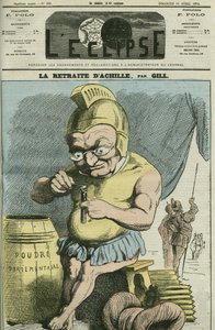Caricatura de Adolphe Thiers (1797-1877), estadista francés. Portada en “L
