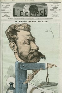 Caricatura de Fernand Raoul-Duval