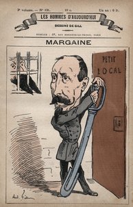Caricatura de Camille Henri Margaine 1829-1893 de 