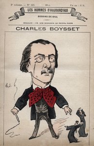 Caricatura de Charles Boysset (1817-1901) (Jurista y Diputado Republicano) de 