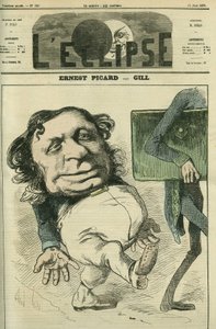 Ernest Picard (1821-1877), político francés. Portada en 
