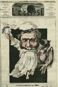 Eugene Rouher (1814-1884), político francés, líder del partido bonapartista. Portada en “L