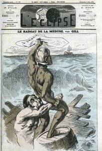 Eugene Rouher (1814-1884), y Clement Duvernois (1836-1879), políticos franceses. Portada en 