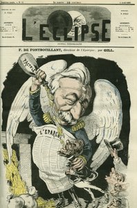 F. de Fontbouillant, director de Epargne. Portada en "L