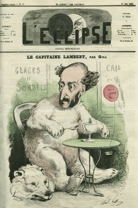 Gustave Lambert, explorador y científico francés. Portada en 