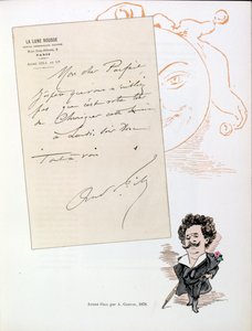 Ilustración de André Gill (17 de octubre de 1840-1 de mayo de 1885), caricaturista francés. Siglo XIX (grabado) de Andre Gill