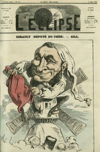 Jean Girault (1825-1909), molinero y político francés. Portada en “L